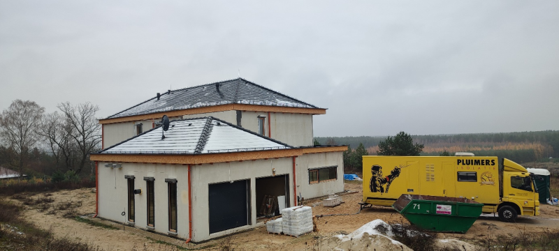 Dom pasywny w czasie ocieplania