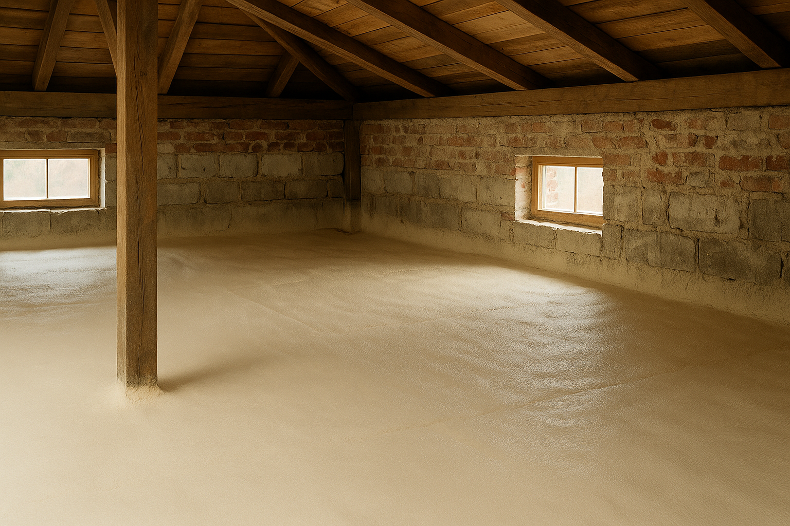 ocieplenie stropu PUR